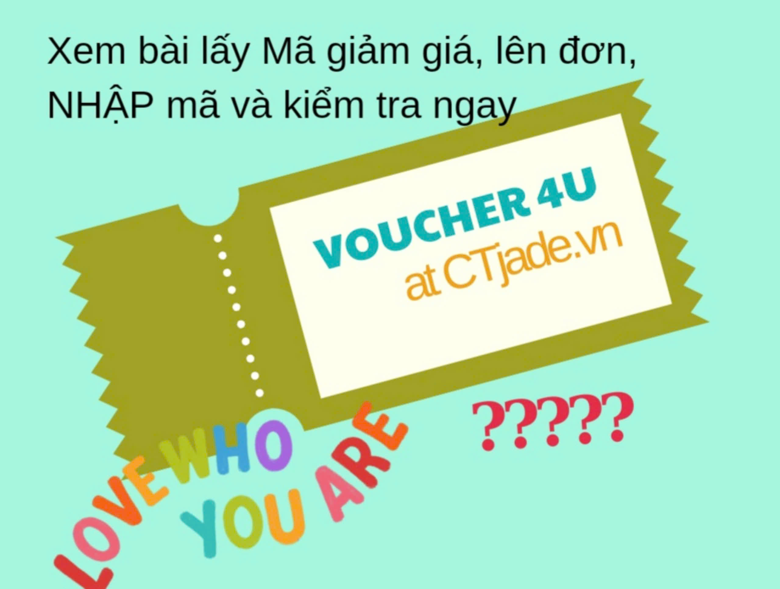 Mã giảm giá CTjade dành cho từng khách hàng quen thuộc?  Mã giảm giá CTjade dành cho từng khách hàng quen thuộc?