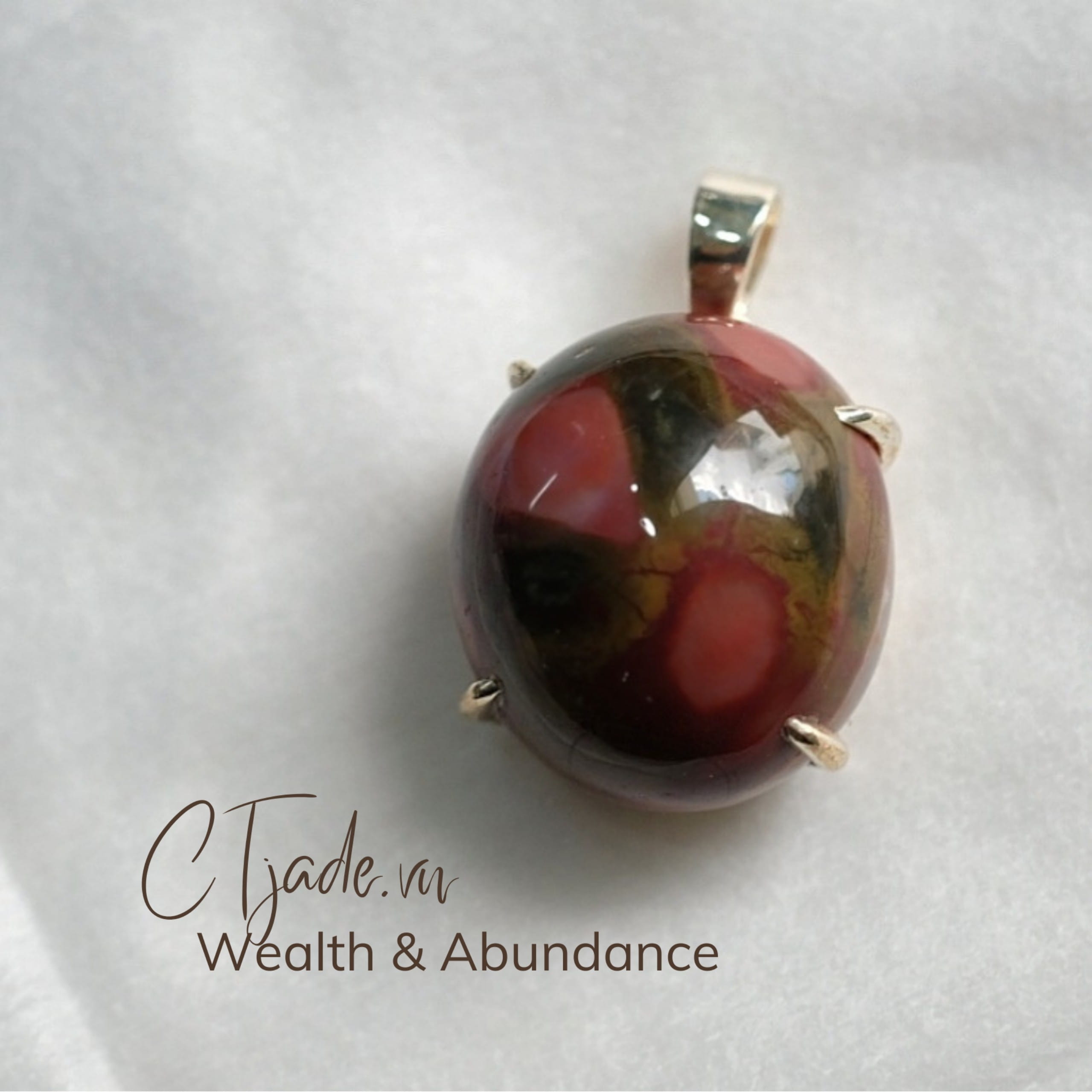 Mặt dây chuyền đá phong thủy hộ mệnh CTjade Mặt dây chuyền đá phong thủy hộ mệnh CTjade