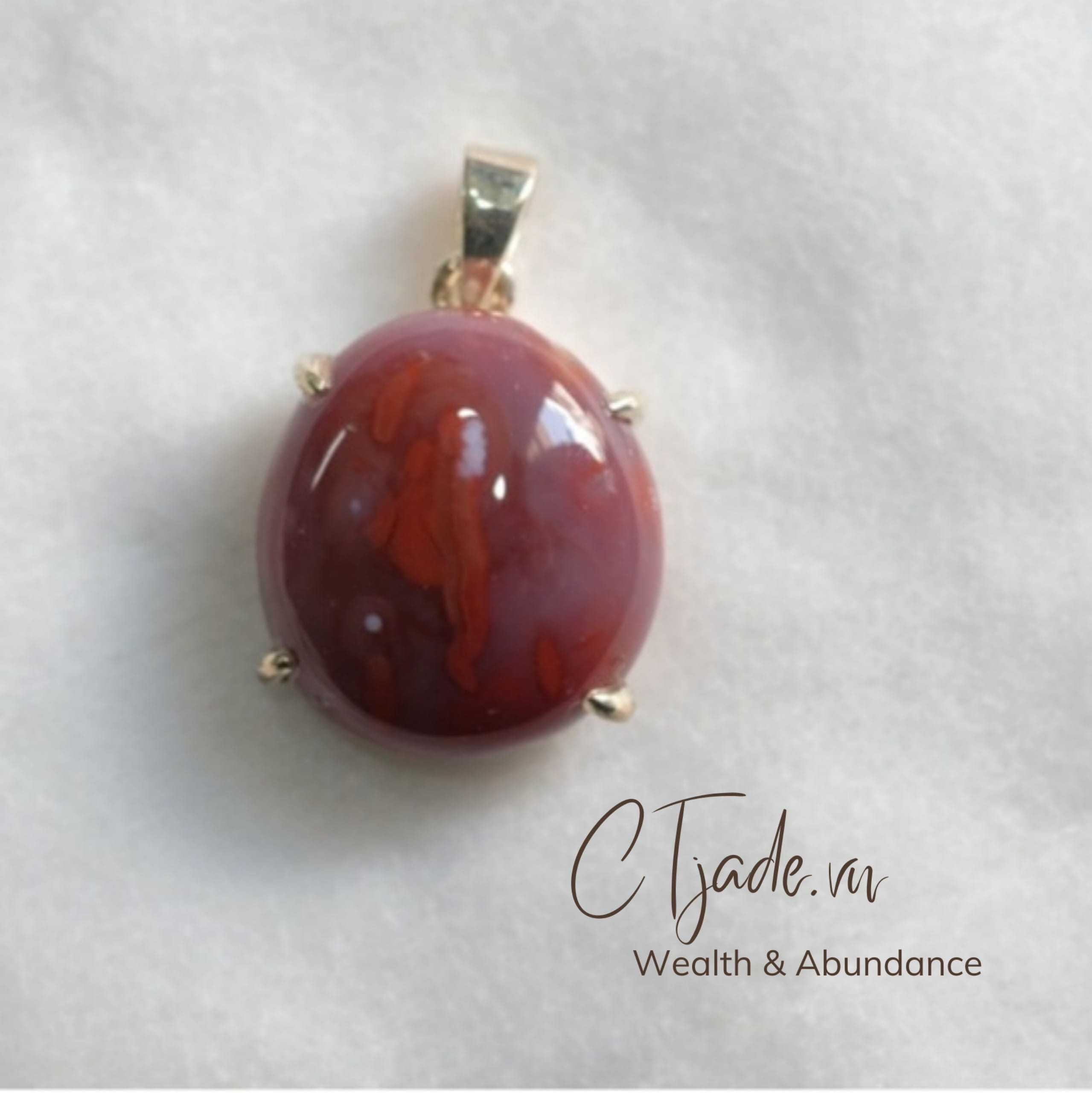 Mặt dây chuyền đá phong thủy hộ mệnh CTjade Mặt dây chuyền đá phong thủy hộ mệnh CTjade
