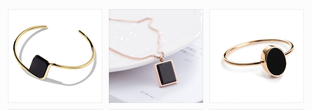Trang sức chế tác từ đá Onyx thiên nhiên Trang sức chế tác từ đá Onyx thiên nhiên