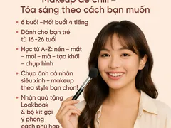 Học trang điểm cá nhân, makeup chuẩn Gen Z với Quỳnh Đinh