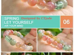 Những vòng tay có bản phối tuyệt đẹp đá phong thủy hạnh phúc tại CTjade