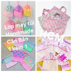 Lớp may túi handmade căn bản nâng cao 1 kèm 1 cho người mới bắt đầu tại HCM