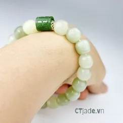 C2107090 Trang Sức Phong Thủy Vòng Ngọc Tân Cương Hòa Điền CTjade