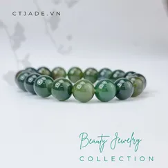 2110061 Trang sức phong thủy hộ mệnh vòng tay Băng ngọc tủy thiên nhiên CTjade