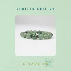 Mẫu 2110134 Trang sức phong thủy hộ mệnh bình an CTjade đá Cẩm Thạch Thiên Nhiên