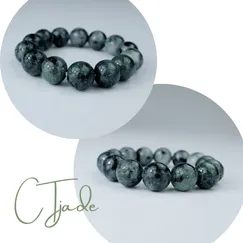 2105115 Trang sức đá phong thủy, vòng tay đá Cẩm Thạch thiên nhiên, đá A, CTjade.vn