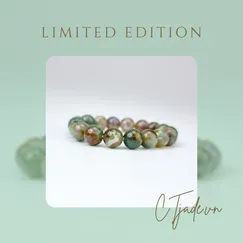 Mẫu 2110013 Trang sức phong thủy hộ mệnh CTjade vòng tay Băng ngọc thủy tảo thiên nhiên