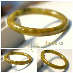 2402032 - Vòng cẩm thạch thiên nhiên phiên bản Signature, CTjade.vn