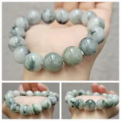 2105110 Vòng Bình An Đá Cẩm Thạch Thiên Nhiên | trang sức cao cấp thương hiệu Việt CTjade