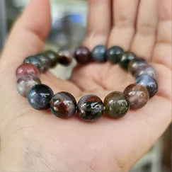 2407288 Trang sức cao cấp thương hiệu việt Saigonistar, vòng tay đá Jasper thiên nhiên 100%, 10ly, phiên bản độc đáo.