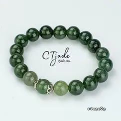 Mẫu Vòng Tay Đá Cẩm Thạch 10ly | 0619189 | Trang sức cao cấp thương hiệu Việt CTjade