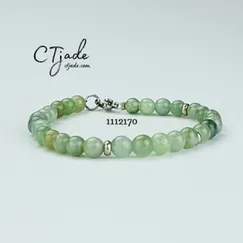 Mẫu Vòng Tay Đá Cẩm Thạch 6ly | 1112170 | Trang sức cao cấp thương hiệu Việt CTjade