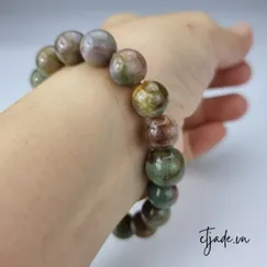 2107204  Vòng Tay Ngọc Thạch Tủy Thiên Nhiên Saigonistar | Trang Sức Phong Thủy CTjade