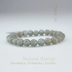 22060629 Vòng tay trang sức đá Moonstone thiên nhiên CTjade