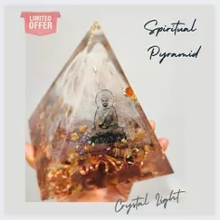 Mẫu 2210303 Kim tự tháp phong thủy, kim tự tháp năng lượng Crystal Light, Orgonite Crystal Light
