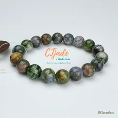 Mẫu S2006101 | Vòng Tay Đá Indian Agate 10ly | Trang sức cao cấp thương hiệu Việt CTjade