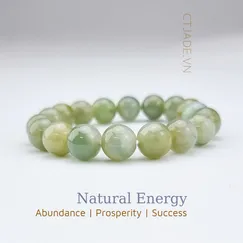 Mẫu 220610 Vòng tay hộ mệnh ngọc Cẩm thạch thiên nhiên CTjade