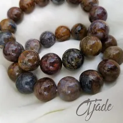 Vòng Tay Đá Thiên Nhiên Pietersite 14ly | CTjade | 2002223