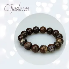 Vòng Tay Gỗ Hóa Thạch CTjade | Mẫu 20112815