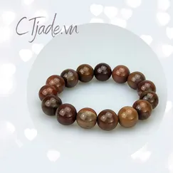 Vòng Tay Gỗ Hóa Thạch CTjade | Mẫu 20112812