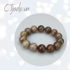 Vòng Tay Gỗ Hóa Thạch CTjade | Mẫu 20112803