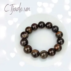 Vòng Tay Gỗ Hóa Thạch CTjade | Mẫu 20112804