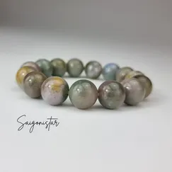 Mẫu Z2107119 Vòng Tay Đá Jasper CTjade | Trang Sức Phong Thủy Đá Thiên Nhiên