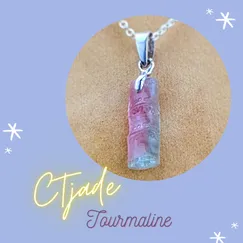 Mặt đá Tourmaline 20080406 | Trang sức đá thiên nhiên cao cấp thương hiệu Việt