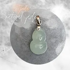 Mẫu Mặt dây chuyền Bình Hồ Lô đá Cẩm Thạch 20081923 | Trang sức cao cấp đá thiên nhiên CTjade