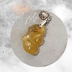 Mẫu Mặt dây chuyền Mặt Ngọc đá Cẩm Thạch 20081924 | Trang sức cao cấp đá thiên nhiên CTjade