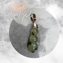 Mẫu Mặt dây chuyền Hạt Đậu đá Cẩm Thạch 20081929 | Trang sức cao cấp đá thiên nhiên CTjade