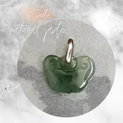 Mẫu Mặt dây chuyền Mặt Ngọc đá Cẩm Thạch 20081928 | Trang sức cao cấp đá thiên nhiên CTjade