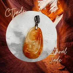 Mẫu Mặt dây chuyền Mặt Ngọc đá Cẩm Thạch 20081903 | Trang sức cao cấp đá thiên nhiên CTjade