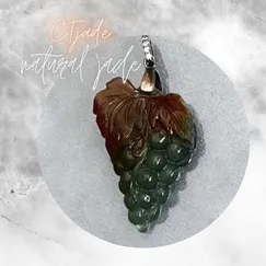 Mẫu Mặt dây chuyền Chùm Nho đá Cẩm Thạch 20081919 | Trang sức cao cấp đá thiên nhiên CTjade