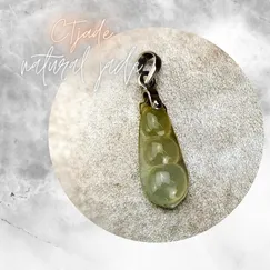 Mẫu Mặt dây chuyền Hạt Đậu đá Cẩm Thạch 20081911 | Trang sức cao cấp đá thiên nhiên CTjade