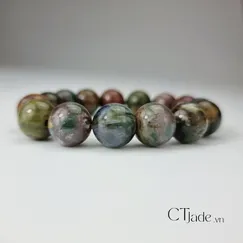 Mẫu 2106224 Vòng Tay Đá Jasper Trang Sức Phong Thủy CTjade