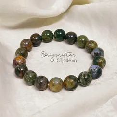 Mẫu 2303146 -  Trang sức đá phong thủy hộ mệnh bình an, vòng chuỗi tay đá thiên nhiên Saigonistar - CTjade
