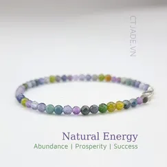 22061620 Vòng tay trang sức may mắn đá thiên nhiên CTjade