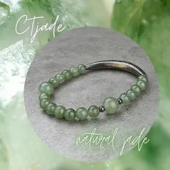 Mẫu Vòng Tay Đá Cẩm Thạch 12ly | 20081936 | Trang sức cao cấp thương hiệu Việt CTjade