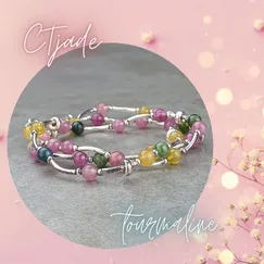 Vòng Tay Đá Tourmaline  | 20081939 | Trang Sức Cao Cấp Thương Hiệu Việt CTjade