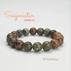 Vòng Tay Đá Jasper 10ly | Mẫu ST2006094 | Trang sức cao cấp thương hiệu Việt Saigonistar