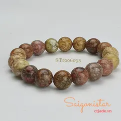 Vòng Tay Đá Jasper 10ly | Mẫu T2006095 | Trang sức cao cấp thương hiệu Việt Saigonistar