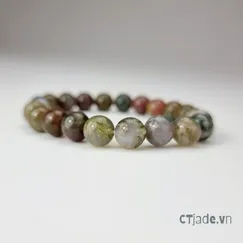 21071118  Vòng Tay Đá Chalcedony CTjade | Trang Sức Phong Thủy Đá Thiên Nhiên