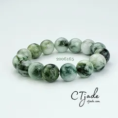 Mẫu Vòng Tay Đá Cẩm Thạch 14ly | T2006165 | Trang sức cao cấp thương hiệu Việt CTjade