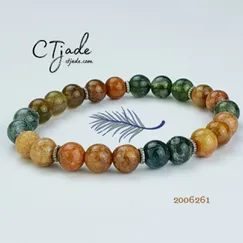 Mẫu 2006261 | Đá San Hô Thiên Nhiên 8 ly | Trang Sức Cao Cấp Thương Hiệu Việt CTjade