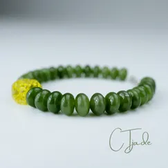 C2107062 | Trang Sức Phong Thủy Cao Cấp CTjade | Vòng Tay Ngọc Bích