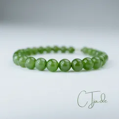 Mẫu C2107063 | Trang Sức Phong Thủy Cao Cấp CTjade | Vòng Tay Ngọc Cẩm Thạch