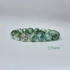 Mẫu 2111120 Trang sức phong thủy hộ mệnh bình an CTjade đá Cẩm Thạch Thiên Nhiên