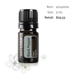 41040001  Tinh Dầu Hồ Tiêu Đen Black Pepper Doterra  (1)